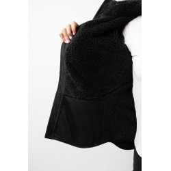 Casaco polar de ursinho Merida Horze feminino Preto Casaco polar de ursinho Merida Horze feminino Preto