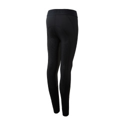 Legging de equitação com grip de silicone completo Madison infantil Horze Preto