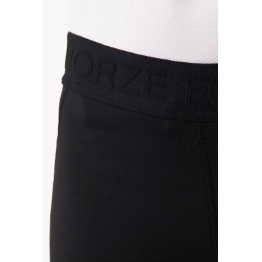 Legging de equitação com grip de silicone completo Madison infantil Horze Preto