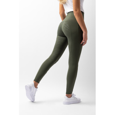 Legging de cintura alta com silicone integral Gillian Horze feminino Legging de cintura alta com silicone integral Gillian Horze feminino