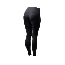Legging de cintura alta com silicone integral Gillian Horze feminino Preto