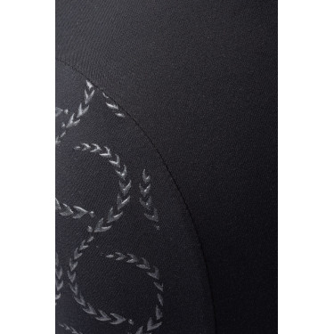 Legging de cintura alta com silicone integral Gillian Horze feminino Preto