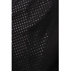 Calça de equitação Horze Felicia com grip integral Preto