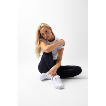 Legging Horze Mathilde com fundo de silicone feminino Legging Horze Mathilde com fundo de silicone feminino