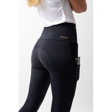 Legging Horze Mathilde com fundo de silicone feminino Legging Horze Mathilde com fundo de silicone feminino