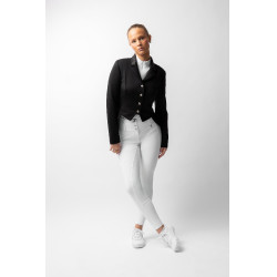 Casaco de competição Carla feminino Horze Preto Casaco de competição Carla feminino Horze Preto