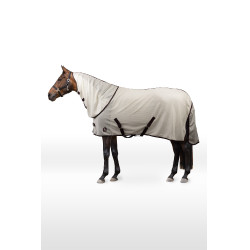 Cobertura anti-moscas Horze Paso Fino com pescoço removível e proteção UV Vinho Windsor Bordô Cobertura anti-moscas Horze Paso Fino com pescoço removível e proteção UV Vinho Windsor Bordô