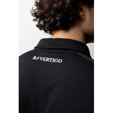 Polo funcional B Vertigo Flynn masculino Preto Polo funcional B Vertigo Flynn masculino Preto