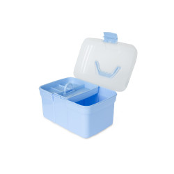 Caixa e escovas de limpeza Horze infantil Ar livre Azul