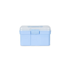 Caixa e escovas de limpeza Horze infantil Ar livre Azul