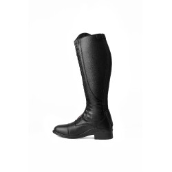 Botas de equitação femininas com atacadores Horze Preto Botas de equitação femininas com atacadores Horze Preto
