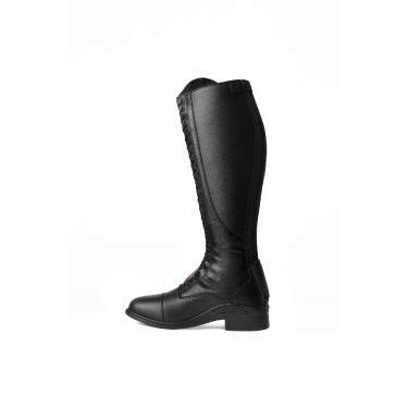 Botas de equitação femininas com atacadores Horze Preto Botas de equitação femininas com atacadores Horze Preto