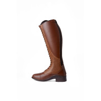 Botas de equitação femininas com atacadores Horze Castanho claro Botas de equitação femininas com atacadores Horze Castanho claro