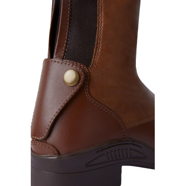 Botas de equitação femininas com atacadores Horze Castanho claro