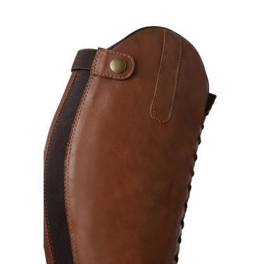 Botas de equitação femininas com atacadores Horze Castanho claro