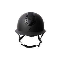 Capacete de equitação Horze Celeste Preto / preto Capacete de equitação Horze Celeste Preto / preto