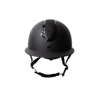 Capacete de equitação Horze Celeste Preto / preto Capacete de equitação Horze Celeste Preto / preto