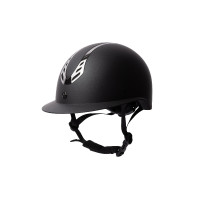 Capacete de equitação Horze Celeste Preto
