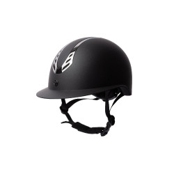 Capacete de equitação Horze Celeste Preto Capacete de equitação Horze Celeste Preto