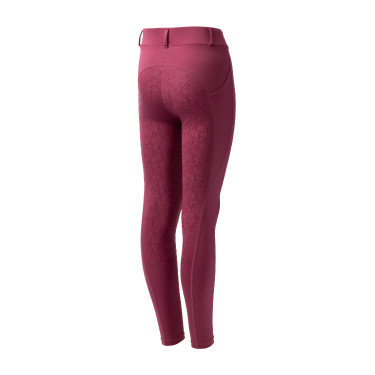 Leggings de equitação infantil Horze Dea Rosa seca