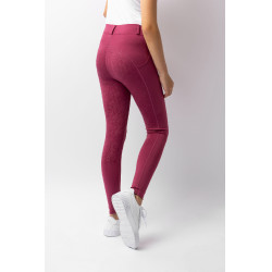 Leggings de equitação infantil Horze Dea Rosa seca
