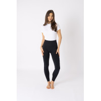 Collants Scrunch Horze Nessa full grip sem costuras Preto Collants Scrunch Horze Nessa full grip sem costuras Preto
