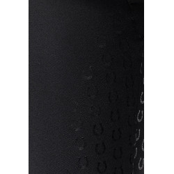 Collants Scrunch Horze Nessa full grip sem costuras Preto