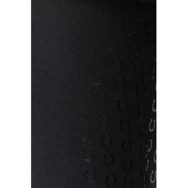 Collants Scrunch Horze Nessa full grip sem costuras Preto