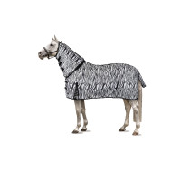 Capa anti-moscas Horze Defender Zebra