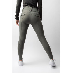 Calça de equitação B Vertigo híbrida de compressão Chiara feminina Manjedoura Basilic Rosa Calça de equitação B Vertigo híbrida de compressão Chiara feminina Manjedoura Basilic Rosa