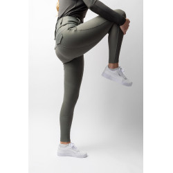 Calça de equitação B Vertigo híbrida de compressão Chiara feminina Manjedoura Basilic Rosa Calça de equitação B Vertigo híbrida de compressão Chiara feminina Manjedoura Basilic Rosa