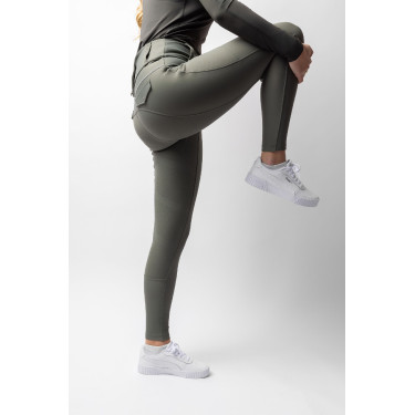 Calça de equitação B Vertigo híbrida de compressão Chiara feminina Calça de equitação B Vertigo híbrida de compressão Chiara feminina