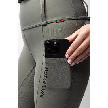 Calça de equitação B Vertigo híbrida de compressão Chiara feminina Calça de equitação B Vertigo híbrida de compressão Chiara feminina