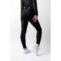 Calça de equitação B Vertigo híbrida de compressão Chiara feminina Manjedoura Basilic Rosa
