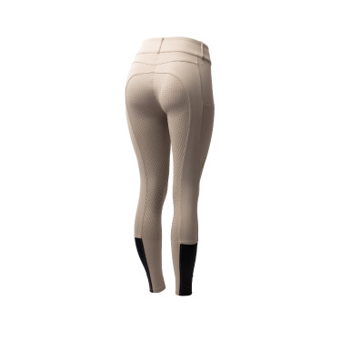 Calça de equitação Horze Evelyn com fundo integral feminino