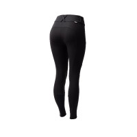 Calça Horze Grand Prix Pro com culote integral feminino Preto