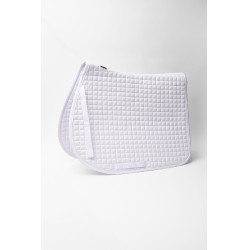 Almofada de sela Horze Exeter mista Branco brilhante