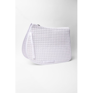 Almofada de sela Horze Exeter mista Branco brilhante