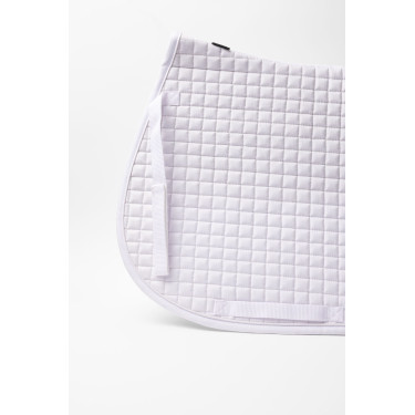 Almofada de sela Horze Exeter mista Branco brilhante