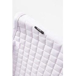 Almofada de sela Horze Exeter mista Branco brilhante
