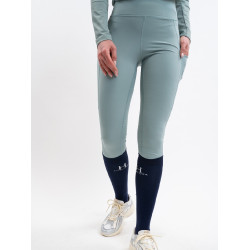 Legging Harcour Louna Assento Total Verde acinzentado Legging Harcour Louna Assento Total Verde acinzentado