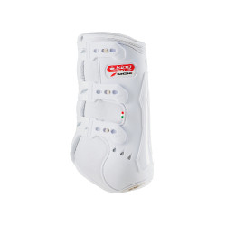 Guédras de dressage Zandona King Carbon Air anteriores Branco