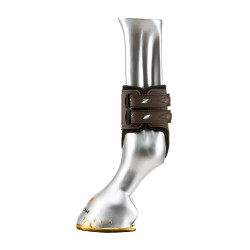 Protetor de boleto com Velcro Zandona Carbon Air Castanho