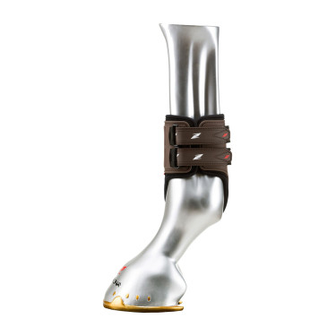 Protetor de boleto com Velcro Zandona Carbon Air Castanho