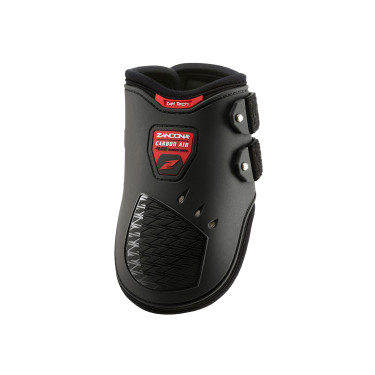 Protetor de boleto com Velcro Zandona Carbon Air Preto Protetor de boleto com Velcro Zandona Carbon Air Preto
