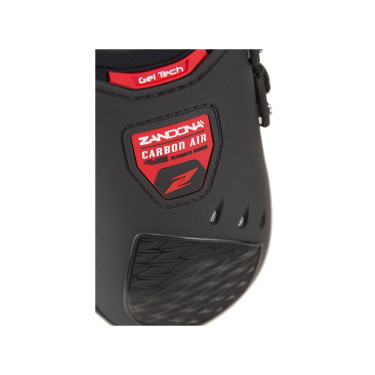 Protetor de boleto com Velcro Zandona Carbon Air Preto Protetor de boleto com Velcro Zandona Carbon Air Preto