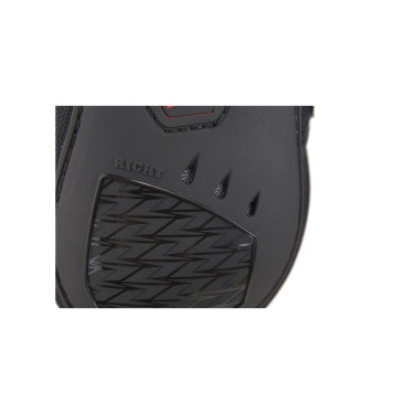Protetor de boleto com Velcro Zandona Carbon Air Preto Protetor de boleto com Velcro Zandona Carbon Air Preto