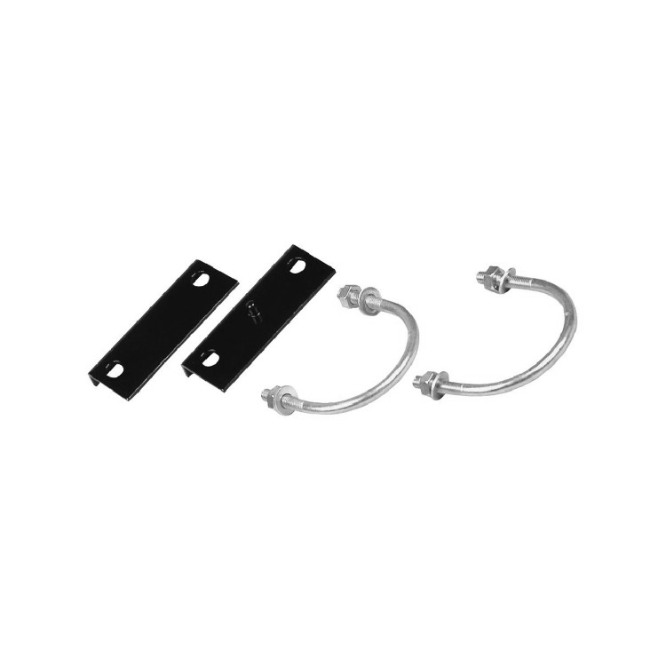 Arco de fixação em tubo com placas de estabilização por par Kerbl Arco de fixação em tubo com placas de estabilização por par Kerbl