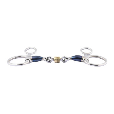 Mors baucher Jump'In dupla rutura Blue Steel com anéis de cobre
