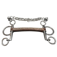 Freio de couro redondo...